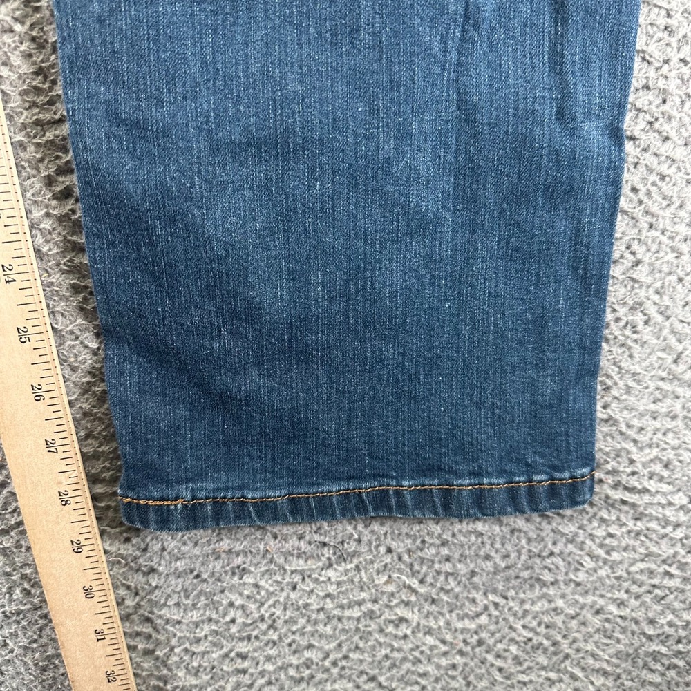 Levi's 514 Jeans Mens 38x30 Blue Cotton Denim Straight Workwear Faded Stretch - Picture 7 of 9